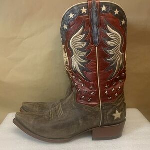 D A N  P O S T ~ Patriotic Cowboy Boots ~ 9.5D